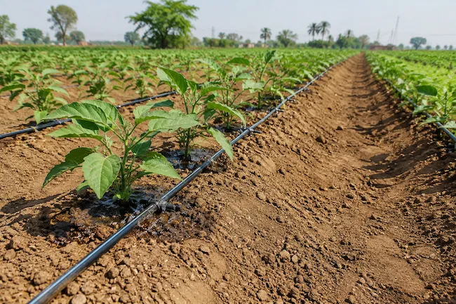 Drip Irrigation: Save Water, Increase Yield by 30%