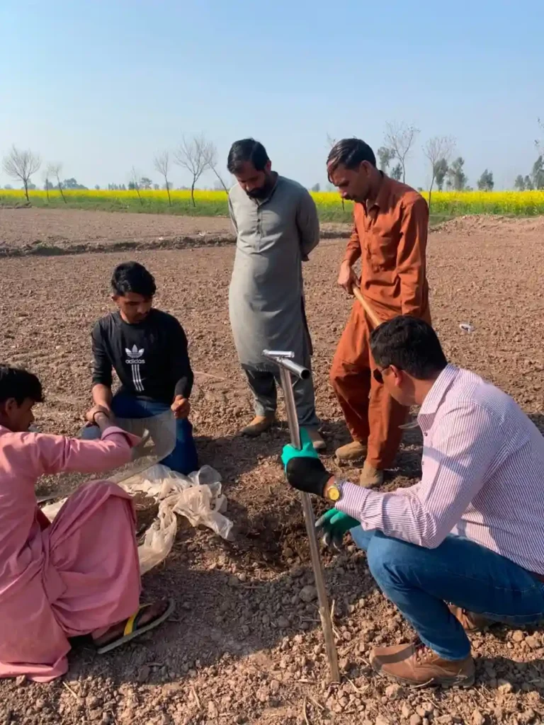 Soil sampling